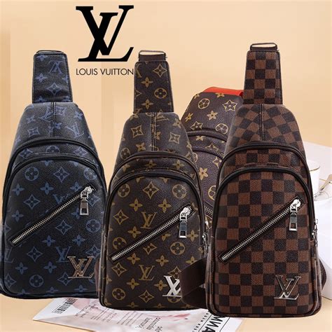 lv chest bag|Lv men's shoulder bag.